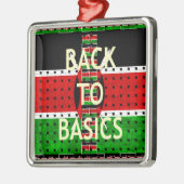 基本に戻る メタルオーナメント (左)