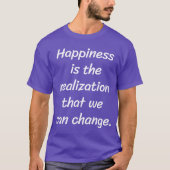 基本のダークTシャツを変更できます。 Tシャツ (正面)