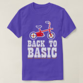 基本の三輪車ギフト誕生日に戻る Tシャツ (デザイン正面)