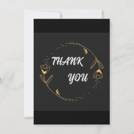 基本の感謝カード サンキューカード