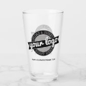 基本のOfficeロゴまたはビジネスロゴ タンブラーグラス (裏面)