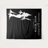 基本ウィッチハロウィーン誕生日パーティー背景 タペストリー (正面(横))