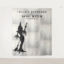 基本ウィッチハロウィーン誕生日パーティー背景 タペストリー