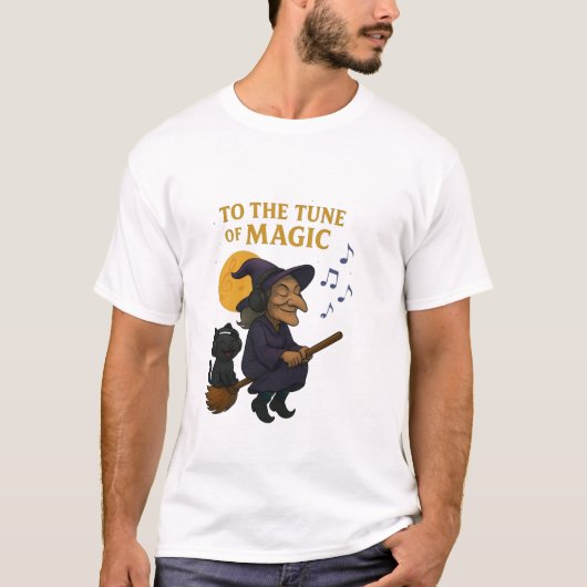 基本ウィッチ「ステイ不気味」 Tシャツ (正面)