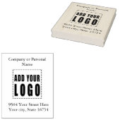 基本オフィス ビジネス 個人 返送先住所 ラバースタンプ (押印)