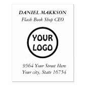 基本オフィス ビジネス 個人 返送先 ラバー ラバースタンプ (インプリント)