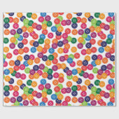 基本カラーボタン ラッピングペーパー (フラット)