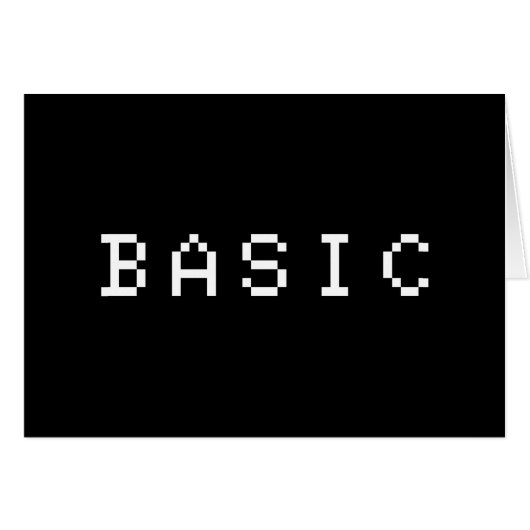 基本グリーティングカード (正面横)