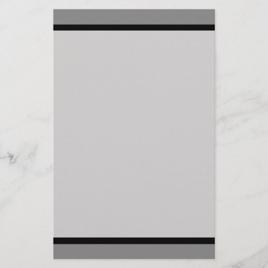 基本グレー 便箋 (正面)