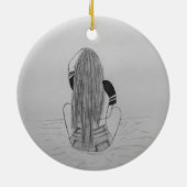 基本シック セラミックオーナメント (裏面)