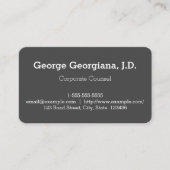 基本シンプル弁護士企業の名刺 名刺 (正面)