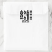 基本ステッカー スクエアシール (バッグ)