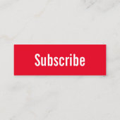 基本ソーシャルメディアカード スキニー名刺 (裏面)