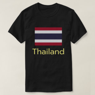 基本タイ国旗Tシャツ Tシャツ