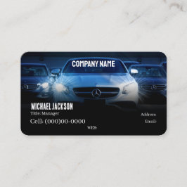 基本テンプレート名刺の販売車、販売車 名刺