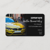 基本テンプレート名刺カー、カーセールス 名刺 (正面)