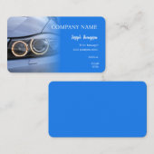 基本テンプレート名刺カー、カーセールス 名刺 (正面/裏面)