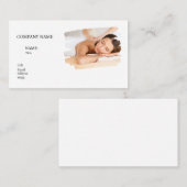 基本テンプレート名刺スパ 名刺 (正面/裏面)