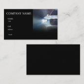 基本テンプレート名刺スポーツカー 名刺 (正面/裏面)