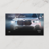 基本テンプレート名刺スポーツカー 名刺 (正面)