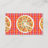 基本テンプレート名刺ピザ 名刺 (裏面)