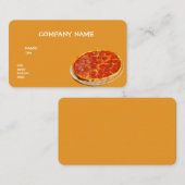 基本テンプレート名刺ピザ 名刺 (正面/裏面)