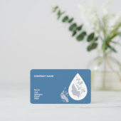 基本テンプレート名刺メイクアップアーティスト 名刺 (スタンド正面)