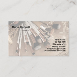 基本テンプレート名刺メイクアップアーティスト 名刺