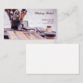 基本テンプレート名刺メイクアップアーティスト 名刺 (正面/裏面)