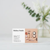 基本テンプレート名刺メイクアップアーティスト 名刺 (スタンド正面)