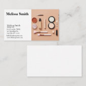 基本テンプレート名刺メイクアップアーティスト 名刺 (正面/裏面)