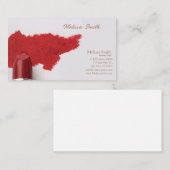 基本テンプレート名刺メイクアップアーティスト 名刺 (正面/裏面)