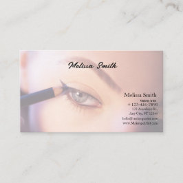 基本テンプレート名刺メイクアップアーティスト 名刺