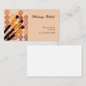 基本テンプレート名刺メイクアップアーティスト 名刺 (正面/裏面)