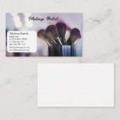 基本テンプレート名刺メイクアップアーティスト 名刺 (正面/裏面)