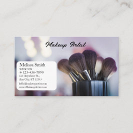 基本テンプレート名刺メイクアップアーティスト 名刺
