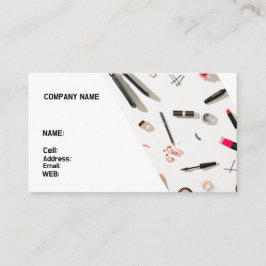 基本テンプレート名刺メイクアップアーティスト 名刺