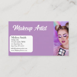 基本テンプレート名刺メイクアップアーティスト 名刺