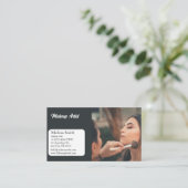 基本テンプレート名刺メイクアップアーティスト 名刺 (スタンド正面)