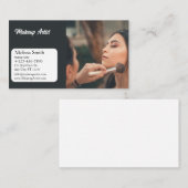 基本テンプレート名刺メイクアップアーティスト 名刺 (正面/裏面)