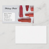 基本テンプレート名刺メイクアップアーティスト 名刺 (正面/裏面)