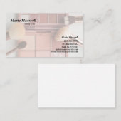 基本テンプレート名刺メイクアップアーティスト 名刺 (正面/裏面)