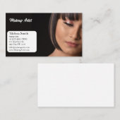 基本テンプレート名刺メイクアップアーティスト 名刺 (正面/裏面)