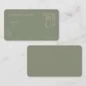 基本テンプレート名刺理容師店 名刺 (正面/裏面)