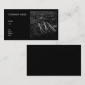 基本テンプレート名刺理容師店 名刺 (正面/裏面)