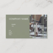 基本テンプレート名刺理容師店 名刺 (正面)