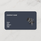 基本テンプレート名刺理容師 名刺 (正面)