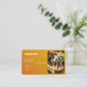 基本テンプレート名刺，タケリア 名刺 (スタンド正面)