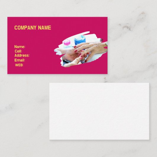 基本テンプレート名刺 名刺 (正面/裏面)