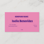 基本テンプレート名刺 名刺 (正面)